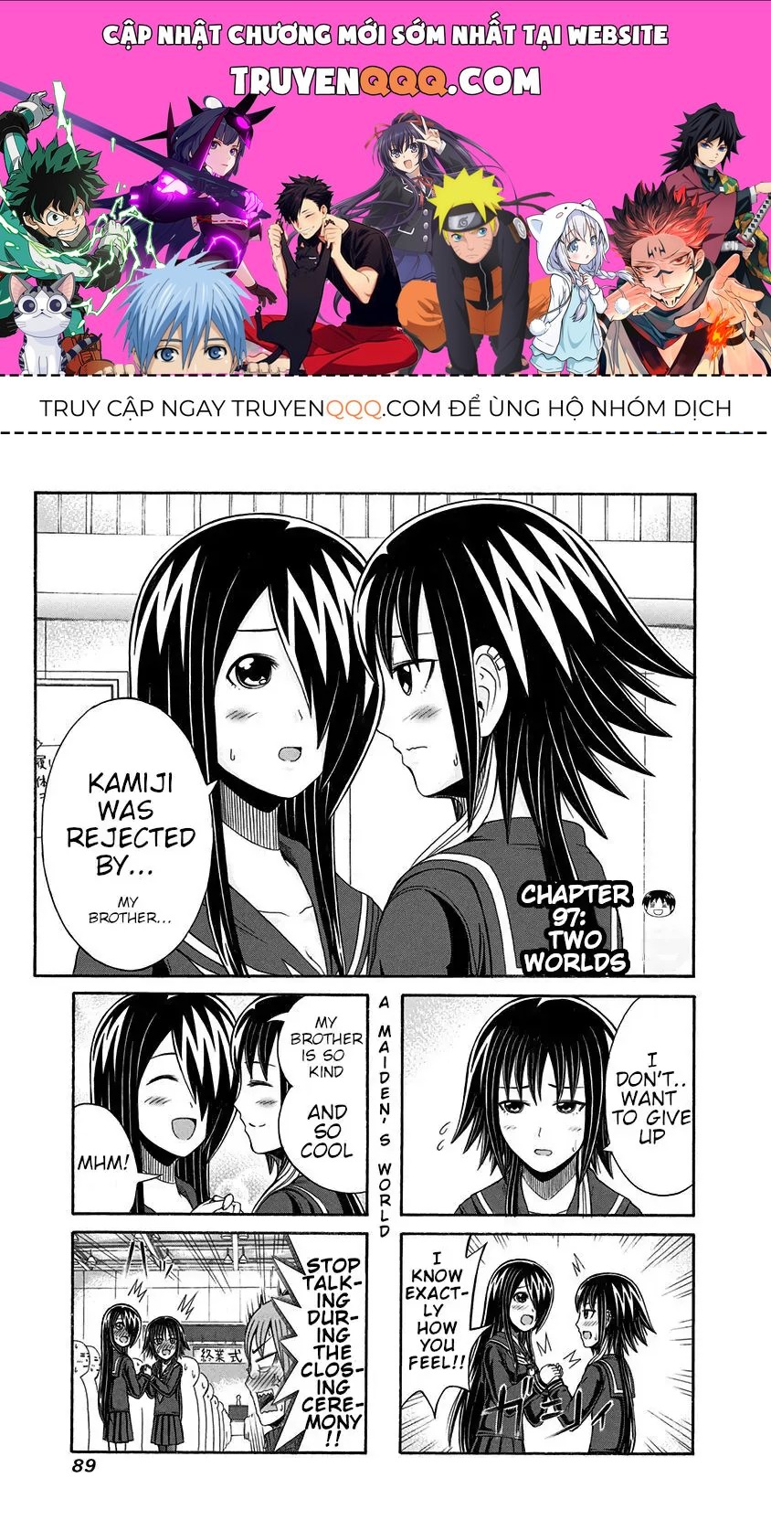 Cyclops Shoujo Saipu (Cô Em Gái Khổng Lồ) Chap 97 - Next Chap 96