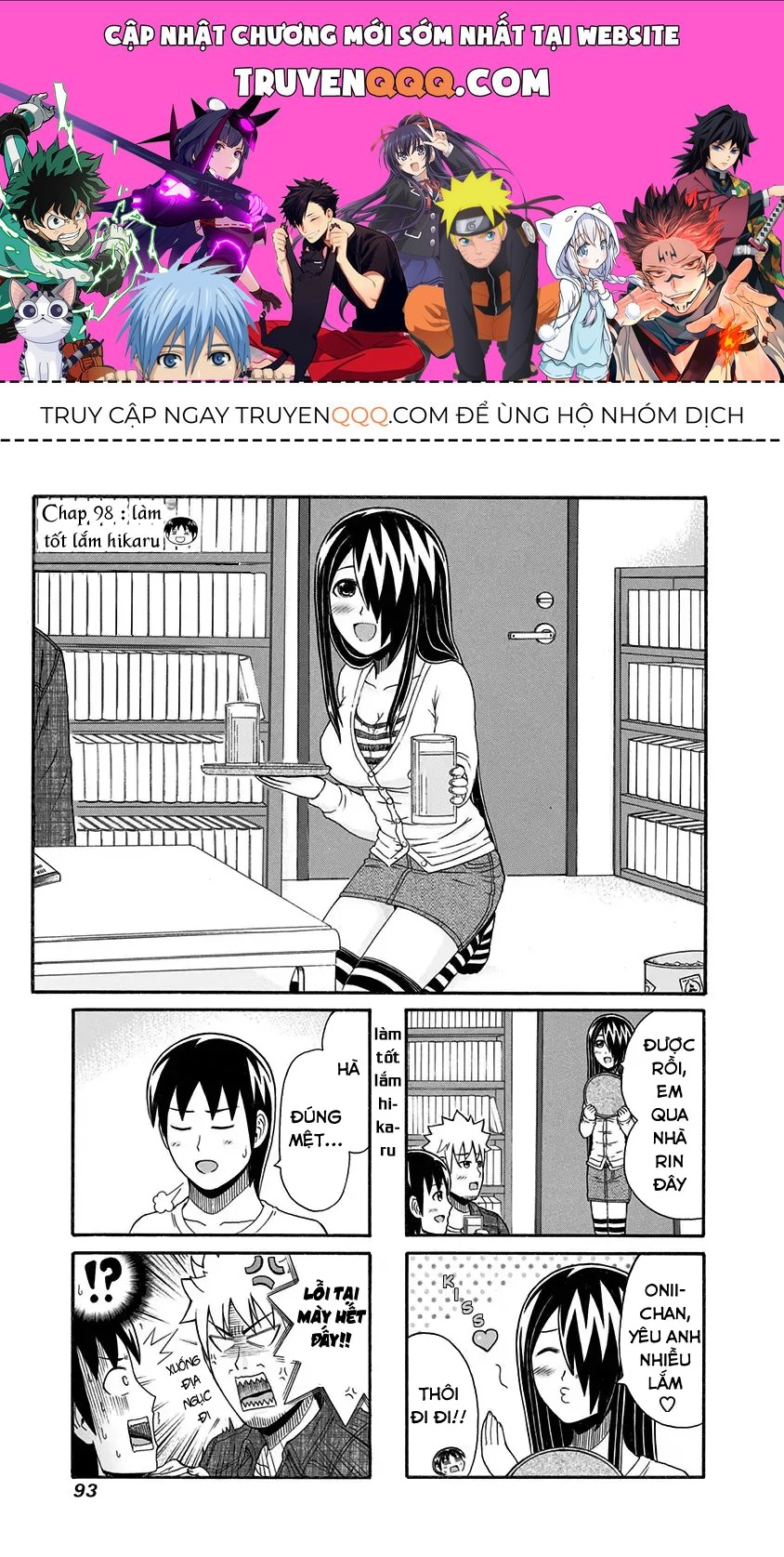 Cyclops Shoujo Saipu (Cô Em Gái Khổng Lồ) Chap 98 - Next Chap 97