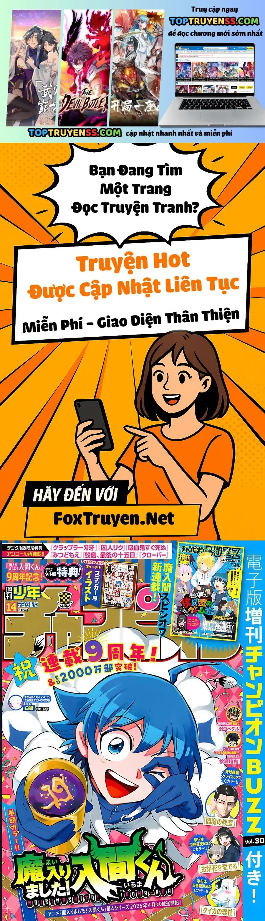 Chào Mừng Cậu Đến Trường Iruma-Kun [Chap 408-441] — trang 1