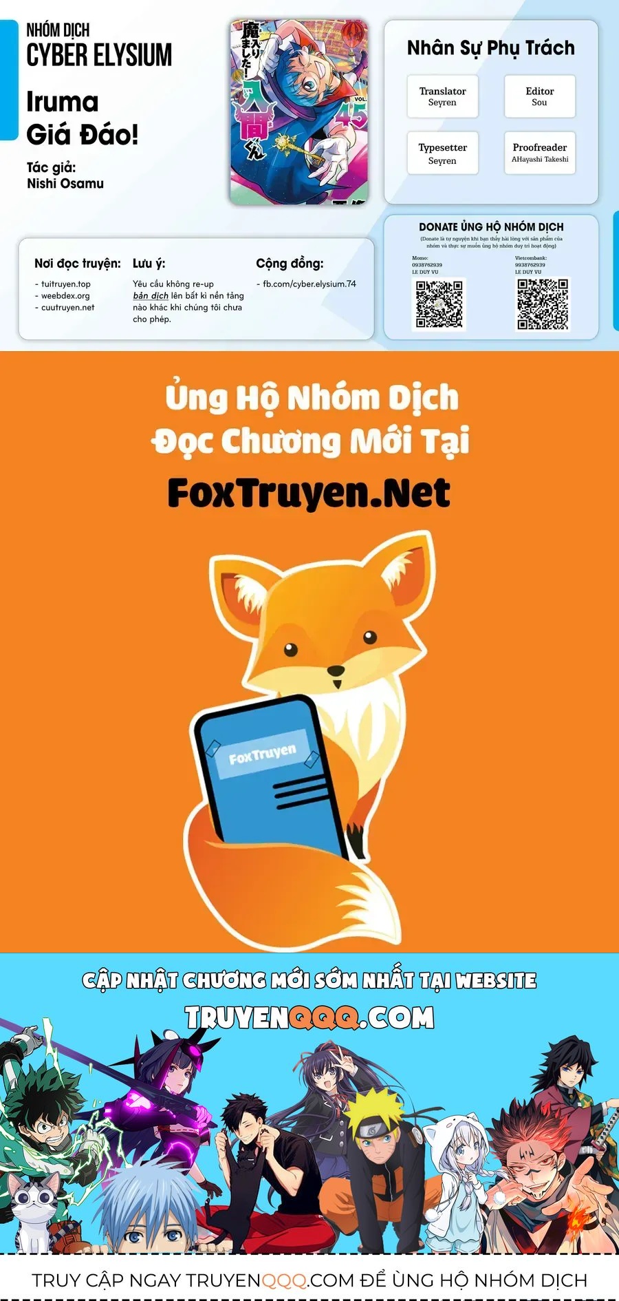 Chào Mừng Cậu Đến Trường Iruma-Kun [Chap 408-441] — trang 22