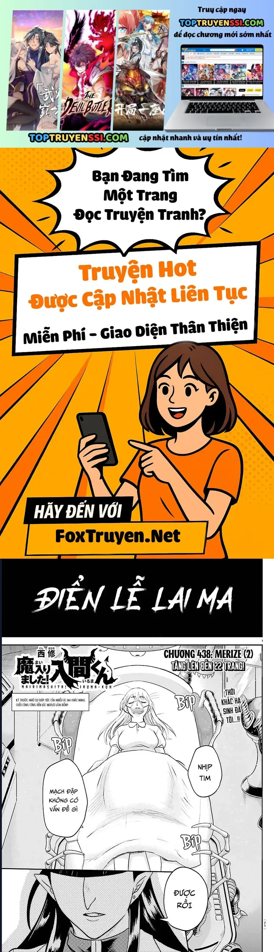 Chào Mừng Cậu Đến Trường Iruma-Kun [Chap 408-441] — trang 1