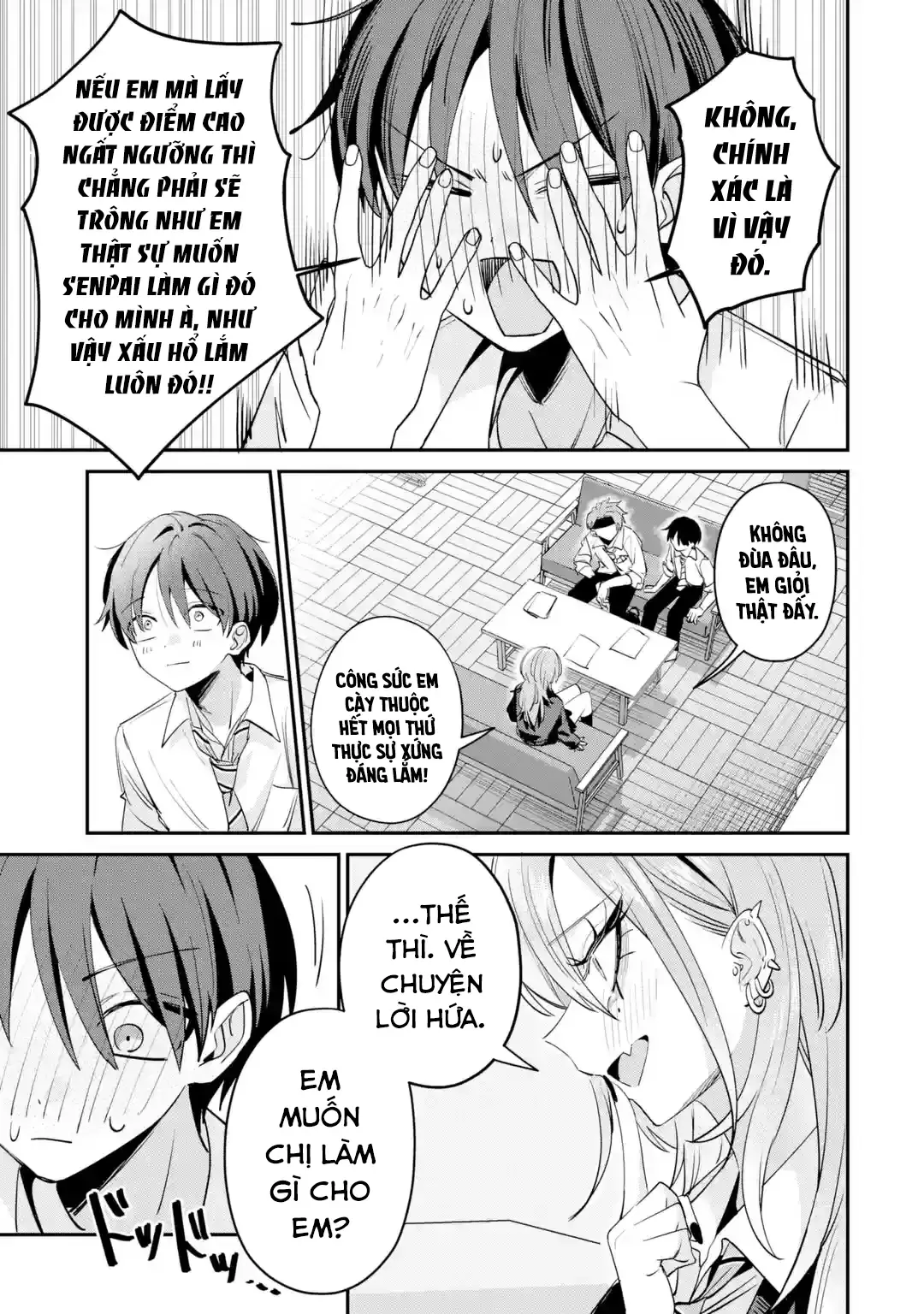 Haimiya-Senpai Không Chỉ Đáng Sợ Mà Còn Dễ Thương [Chap 26] — trang 11