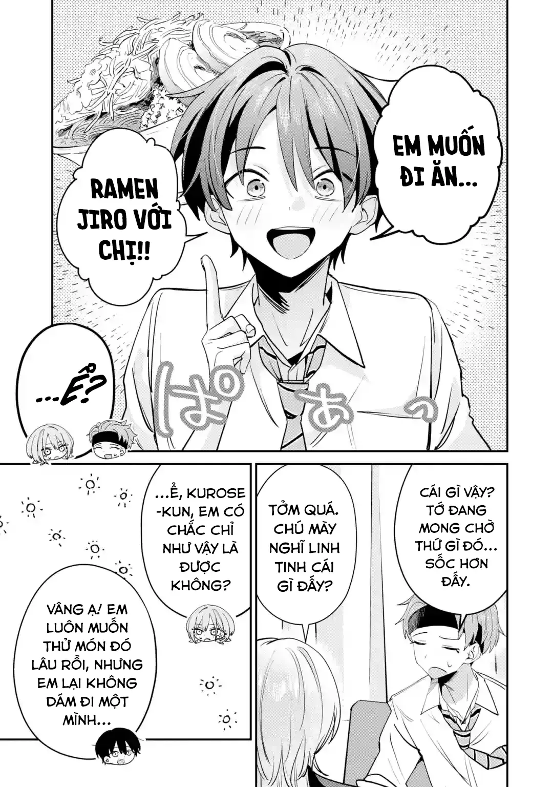 Haimiya-Senpai Không Chỉ Đáng Sợ Mà Còn Dễ Thương [Chap 26] — trang 13