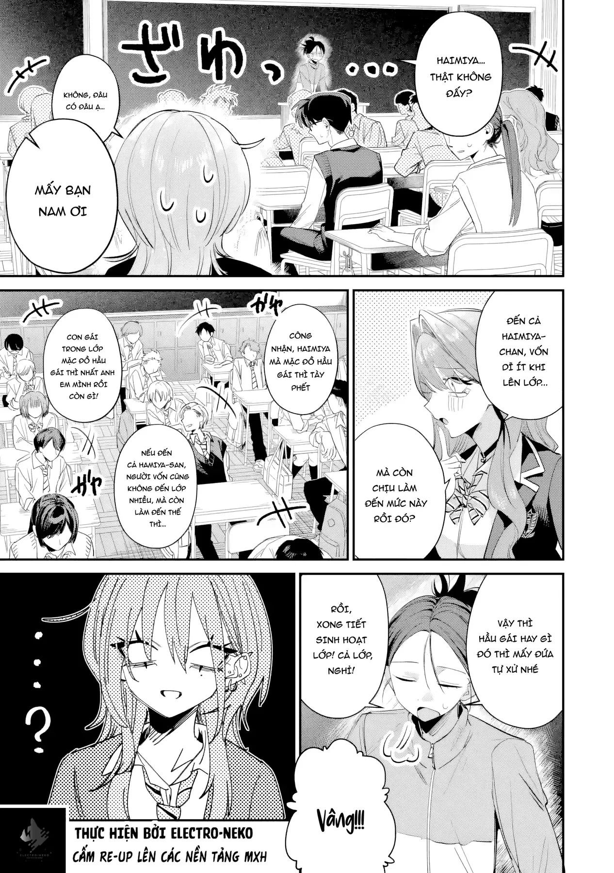 Haimiya-Senpai Vừa Đáng Sợ Lại Vừa Đáng Yêu! [Chap 27] — trang 9