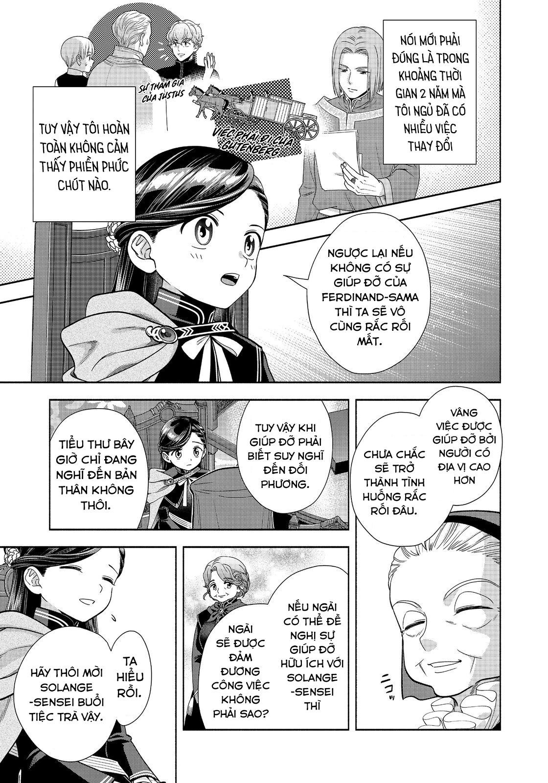 Honzuki No Gekokujou: Dai 4-Bu Kizokuin No Toshokan O Sukuitai! - Chương 22 - Trang 9
