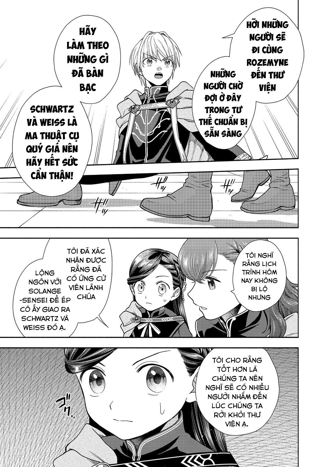 Honzuki No Gekokujou: Dai 4-Bu Kizokuin No Toshokan O Sukuitai! - Chương 25 - Trang 3