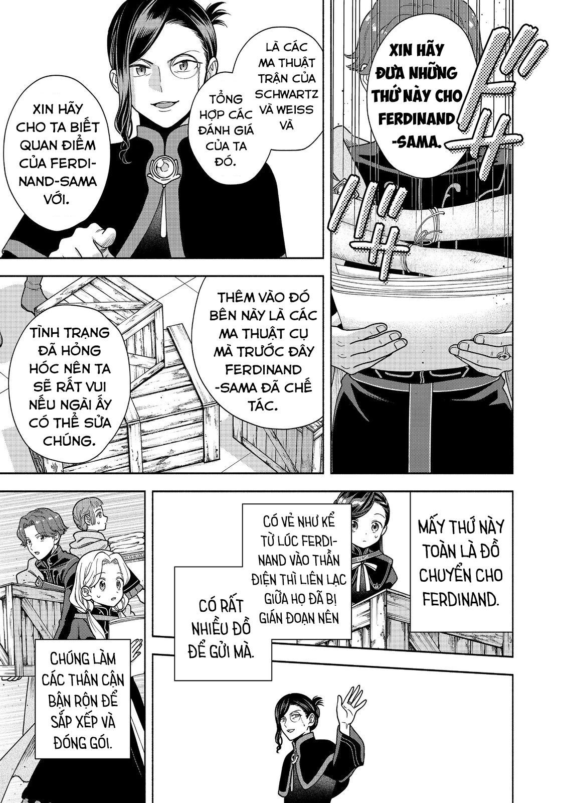 Honzuki No Gekokujou: Dai 4-Bu Kizokuin No Toshokan O Sukuitai! - Chương 37 - Trang 9