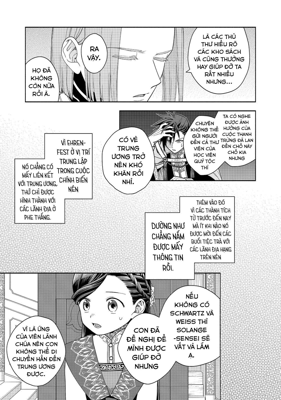 Honzuki No Gekokujou: Dai 4-Bu Kizokuin No Toshokan O Sukuitai! - Chương 38 - Trang 3