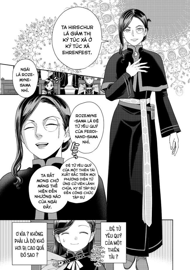 Honzuki No Gekokujou: Dai 4-Bu Kizokuin No Toshokan O Sukuitai! - Chương 4 - Trang 11