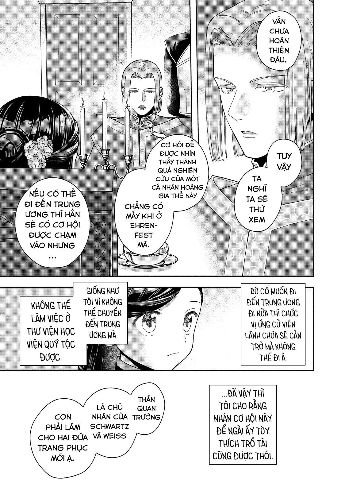 Honzuki No Gekokujou: Dai 4-Bu Kizokuin No Toshokan O Sukuitai! - Chương 40 - Trang 12