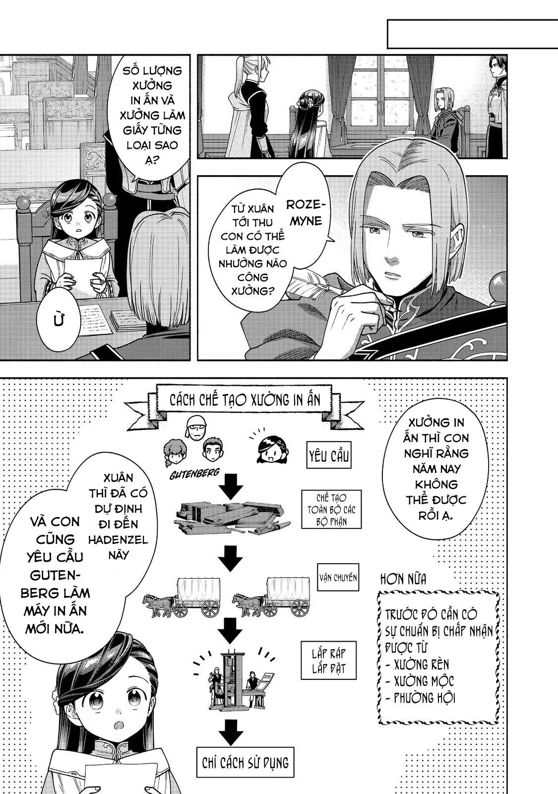 Honzuki No Gekokujou: Dai 4-Bu Kizokuin No Toshokan O Sukuitai! - Chương 46 - Trang 10