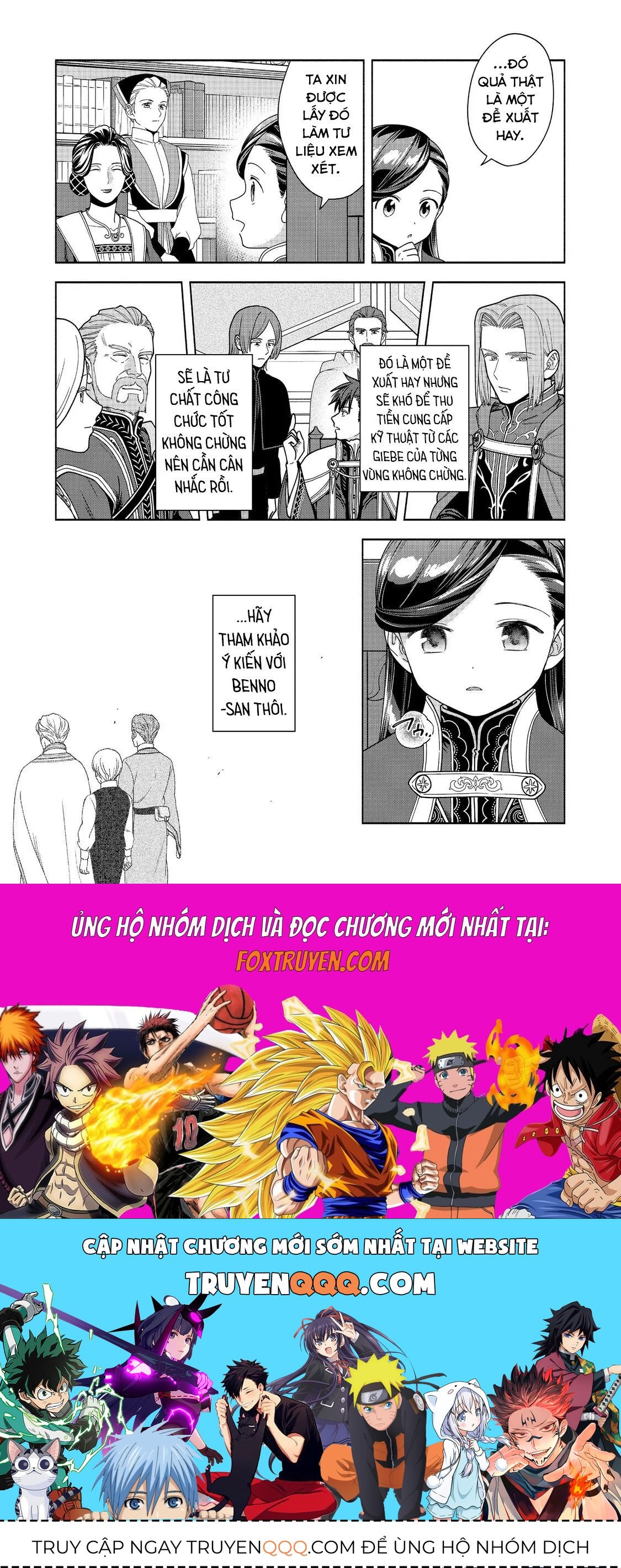 Honzuki No Gekokujou: Dai 4-Bu Kizokuin No Toshokan O Sukuitai! - Chương 48 - Trang 34