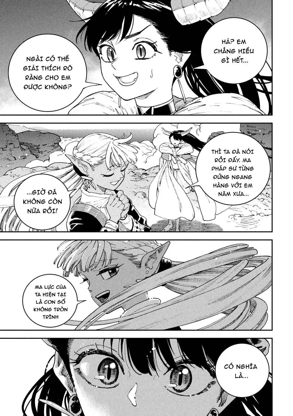 Nàng Dark Elf Với Ma Lực Tàn Phai - Chương 1 - Trang 36