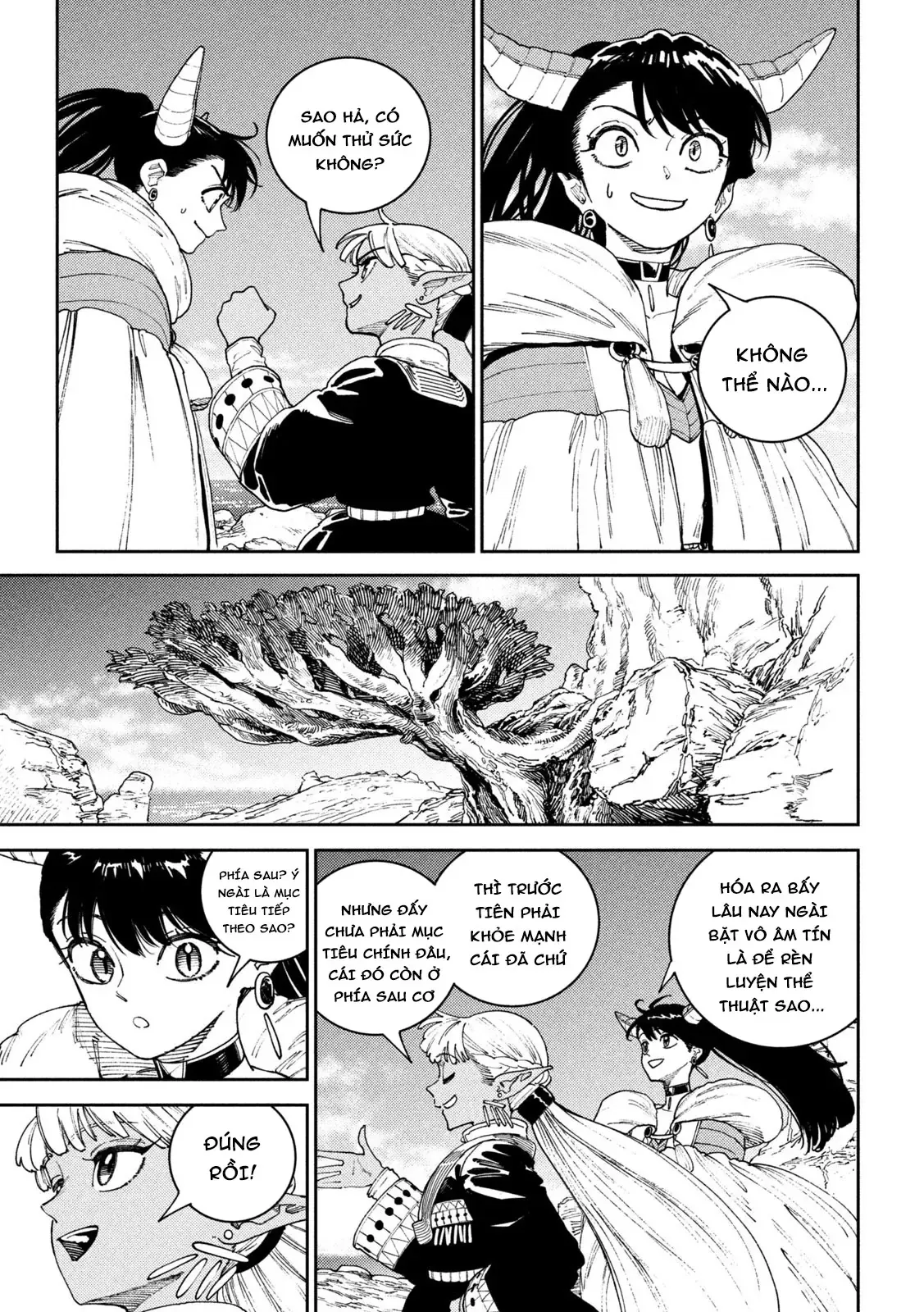 Nàng Dark Elf Với Ma Lực Tàn Phai - Chương 1 - Trang 42