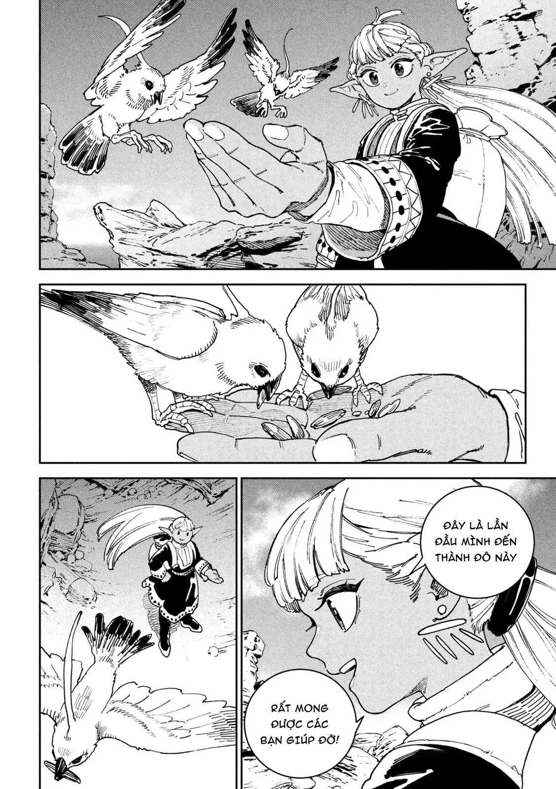 Nàng Dark Elf Với Ma Lực Tàn Phai - Chương 1 - Trang 6