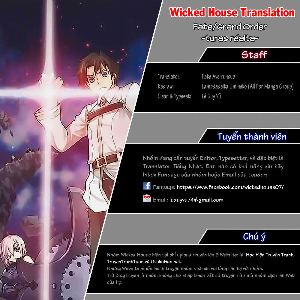 FateGrand Order - Turas Realta [Chap 1-78] — trang 1