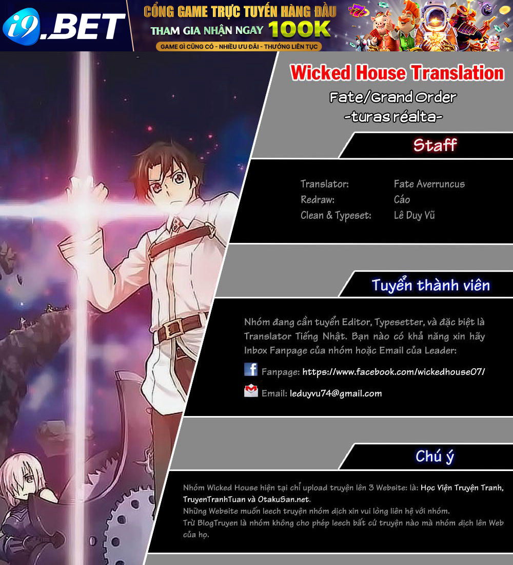 FateGrand Order - Turas Realta [Chap 1-78] — trang 1