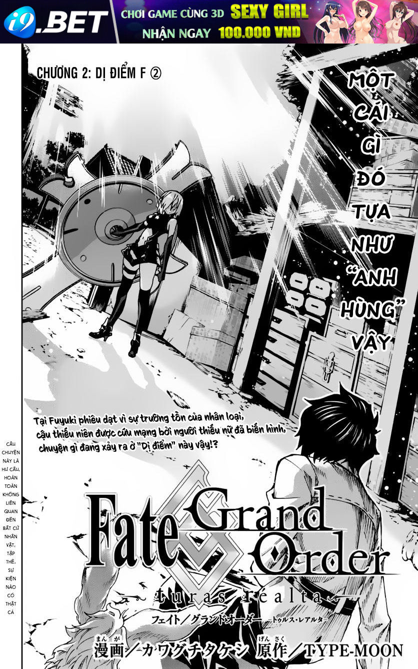 FateGrand Order - Turas Realta [Chap 1-78] — trang 3