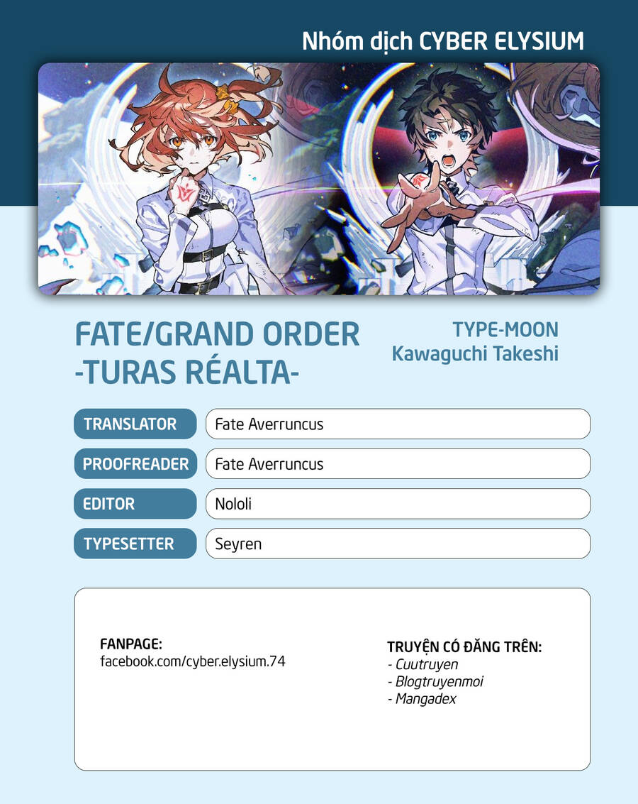 FateGrand Order - Turas Realta [Chap 1-78] — trang 0