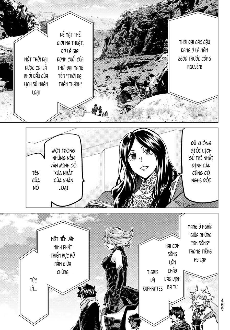 FateGrand Order - Turas Realta [Chap 1-78] — trang 22