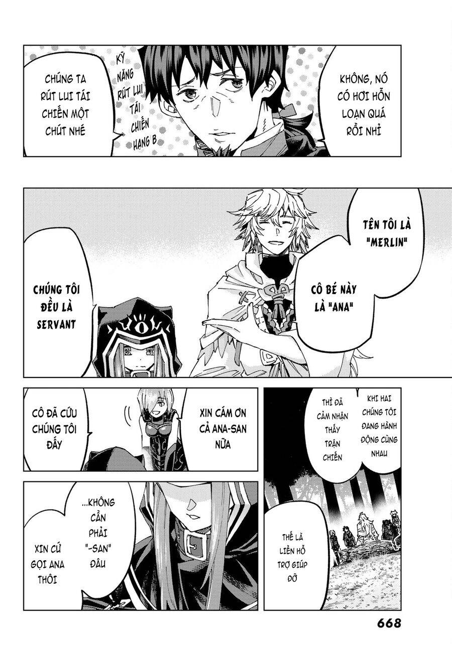 FateGrand Order - Turas Realta [Chap 1-78] — trang 13