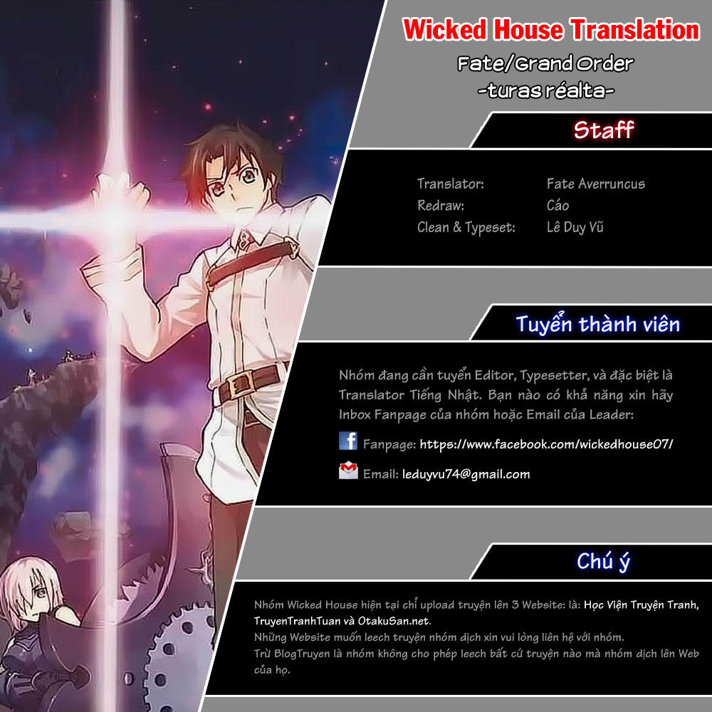 FateGrand Order - Turas Realta [Chap 1-78] — trang 1