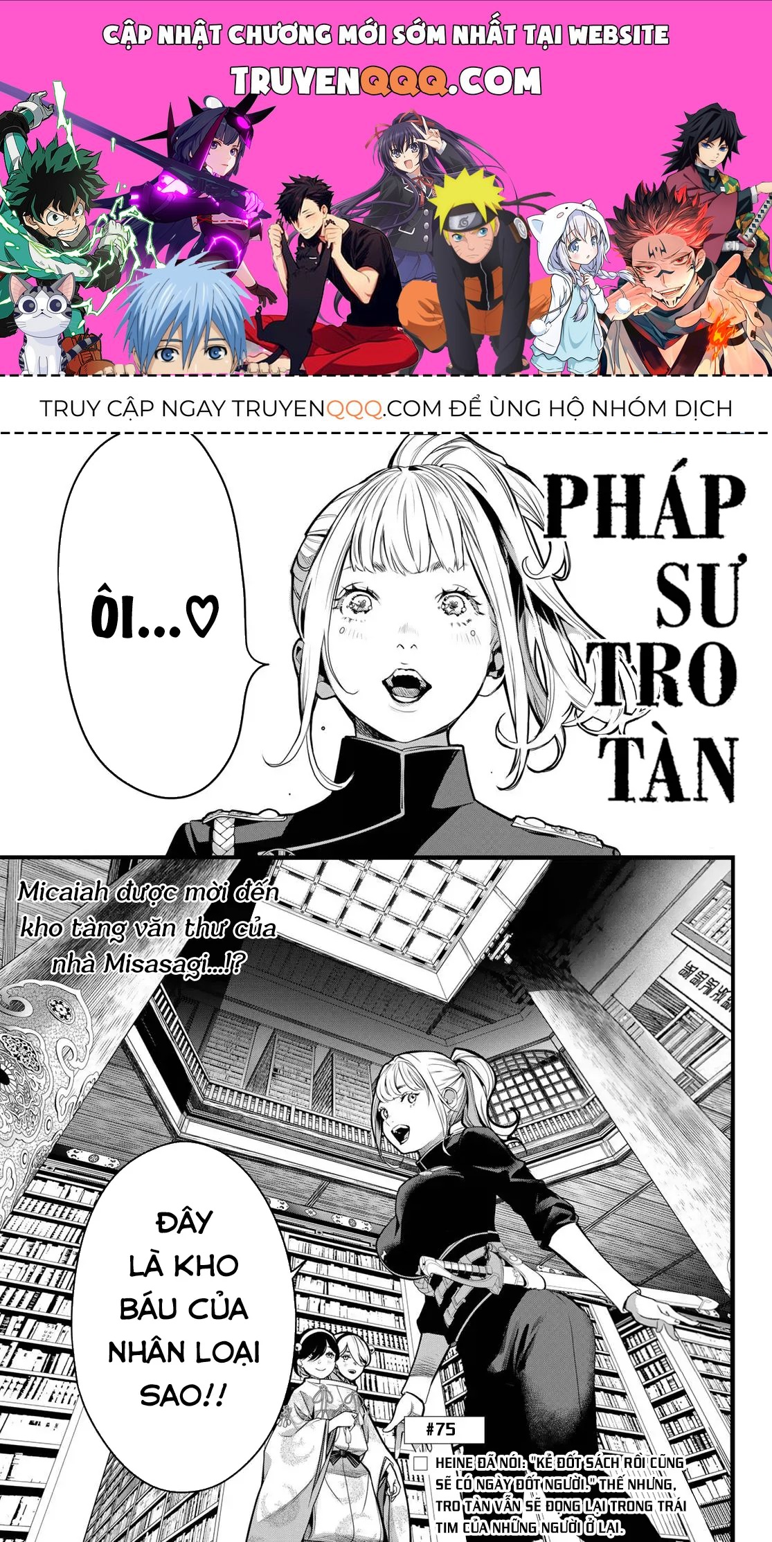 Pháp Sư Tro Tàn [Chap 74-75] — trang 0
