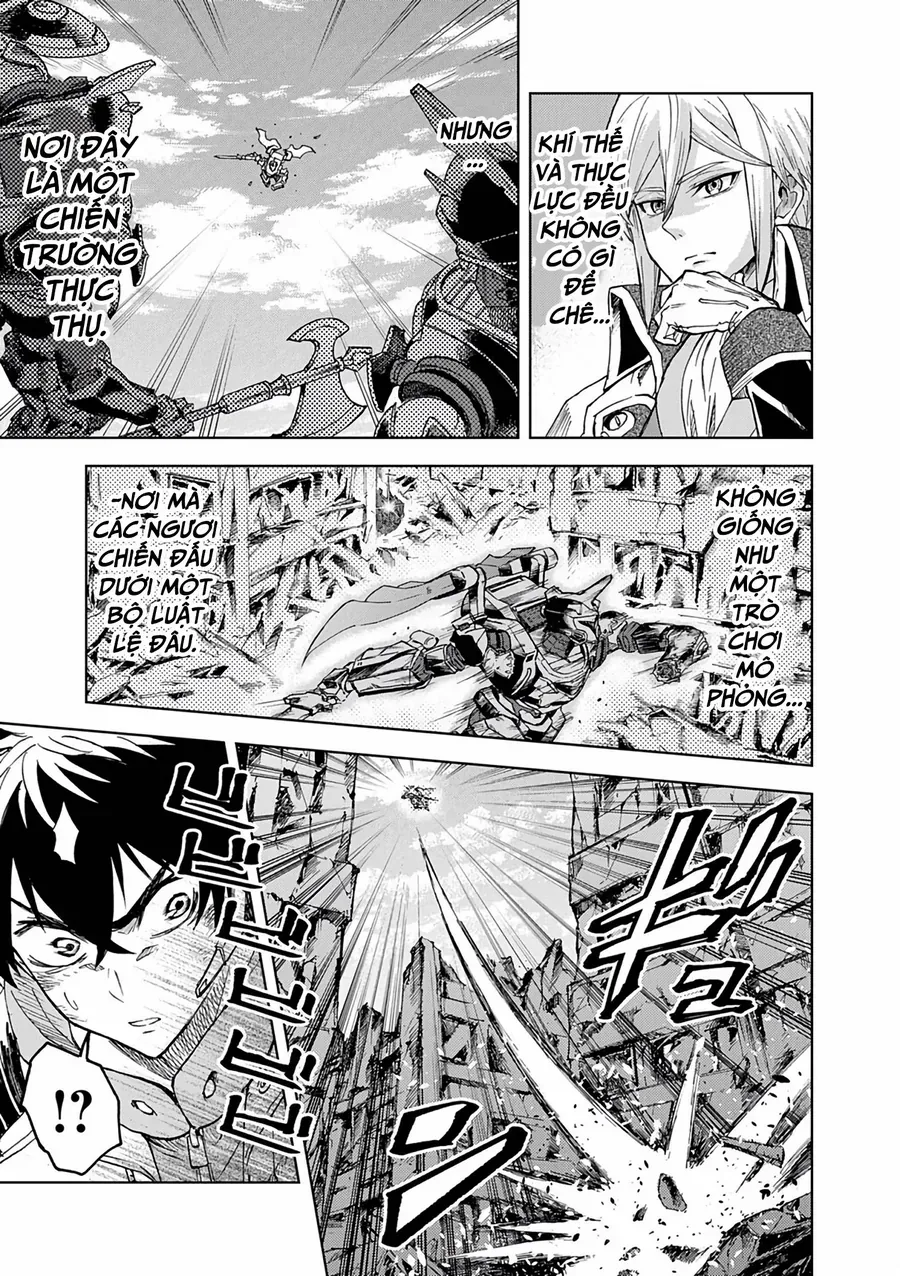 Sekai Saikyou No Kishi Wa, Kanarazu Shinu Heroine Wo Sukuu Tame Isekai Demo Saikyou No Kishi To Naru ~Ryoutei Ni Hana Wo, Ryoute Ni Ken Wo~ - Chương 14 - Trang 33