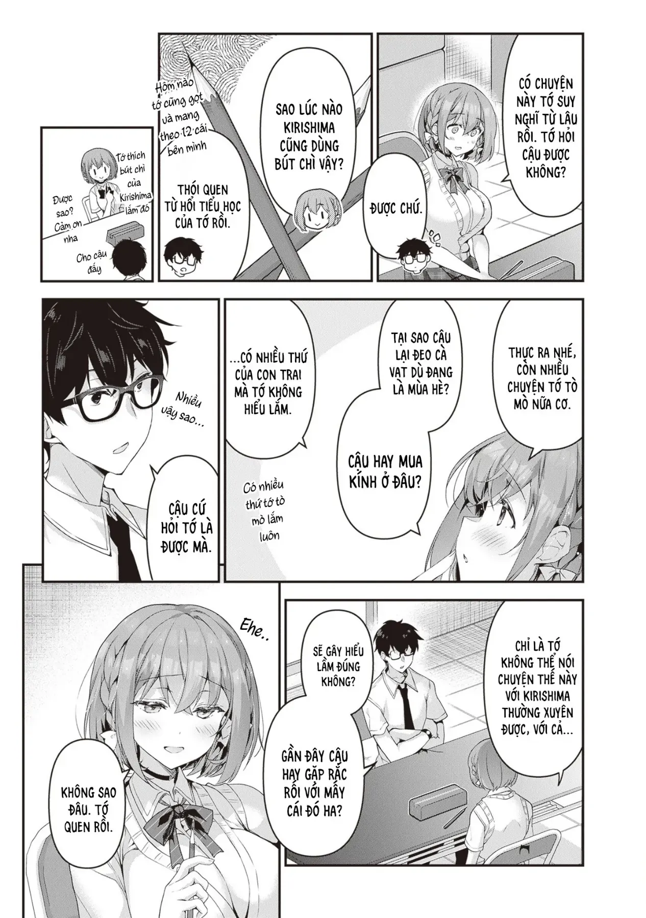 Em Sẵn Lòng Làm Bạn Gái Thứ Hai [Chap 4] — trang 12
