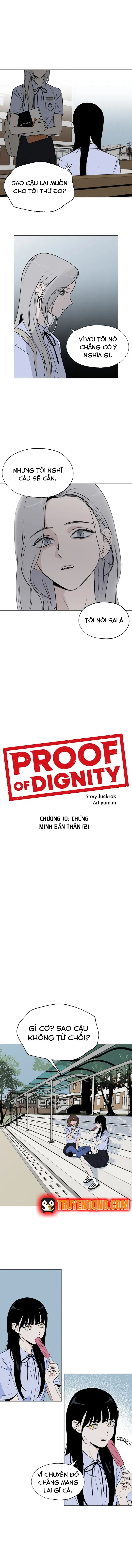 Chứng Minh Phẩm Giá - Chương 10 - Trang 3