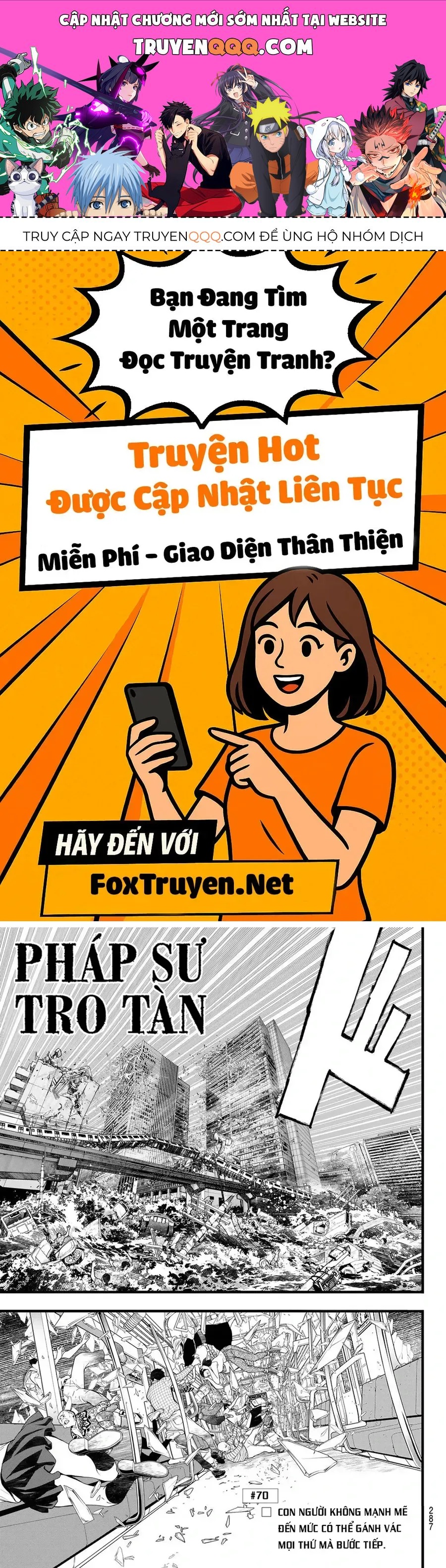 Kaijin Fugeki Chương 70 - Trang 1