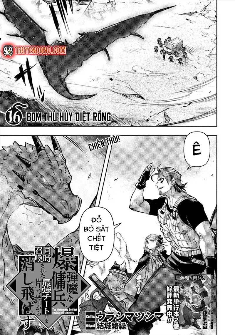 Bakudanma Na Youhei, Douji Shoukan Sareta Saikyou Cheat-Domo Wo Katappashi Kara Keshitobasu - Chương 16 - Trang 3