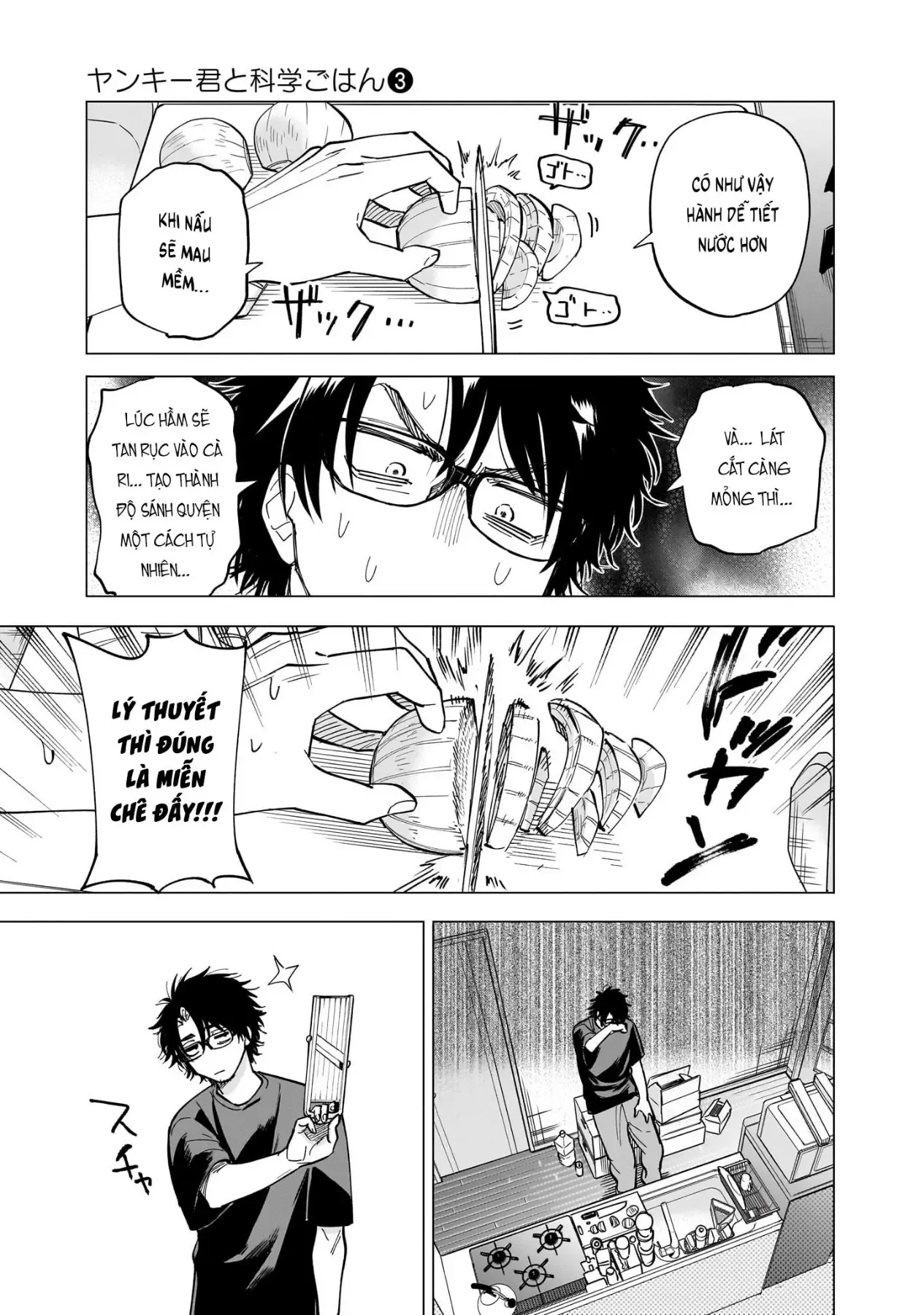 Tên Đầu Gấu Và Bữa Ăn Khoa Học [Chap 8-9] — trang 10
