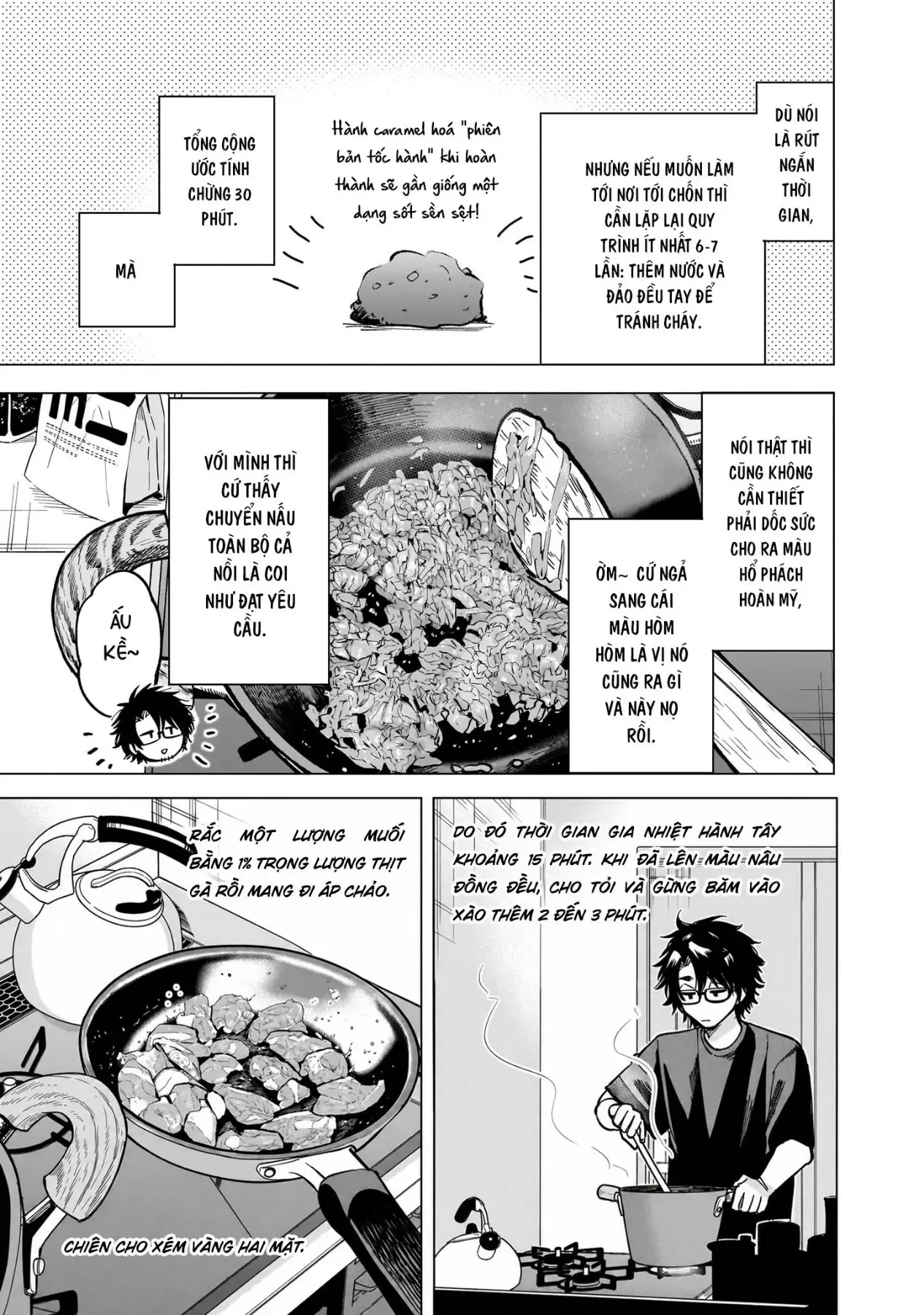 Tên Đầu Gấu Và Bữa Ăn Khoa Học [Chap 8-9] — trang 18