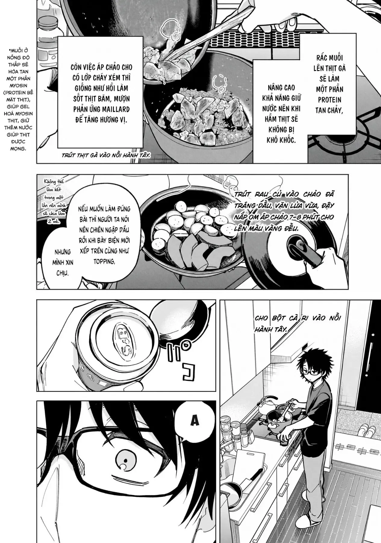 Tên Đầu Gấu Và Bữa Ăn Khoa Học [Chap 8-9] — trang 19