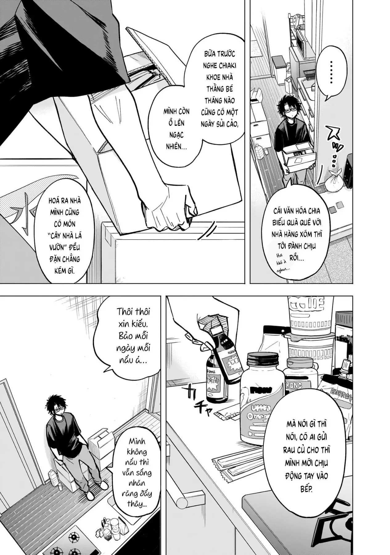 Tên Đầu Gấu Và Bữa Ăn Khoa Học [Chap 8-9] — trang 6