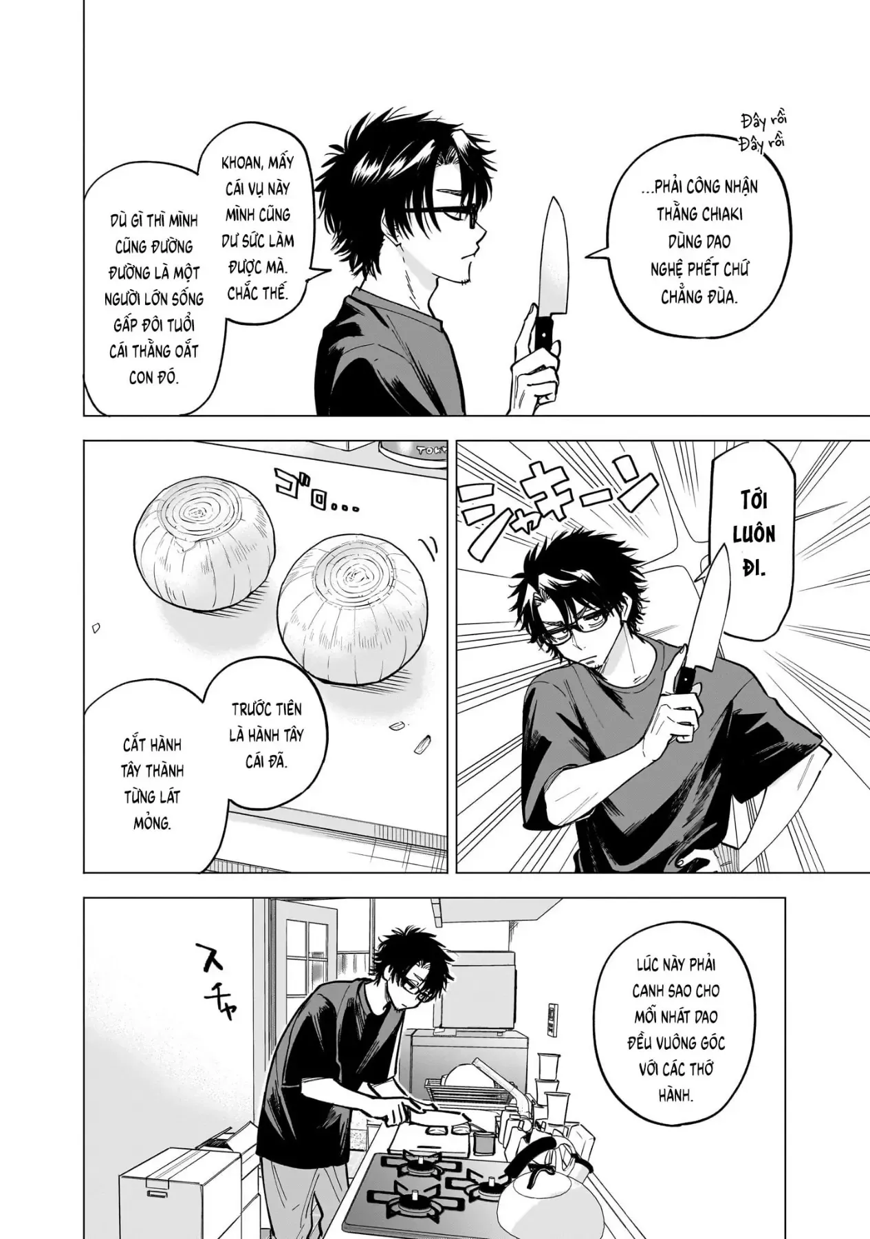 Tên Đầu Gấu Và Bữa Ăn Khoa Học [Chap 8-9] — trang 9