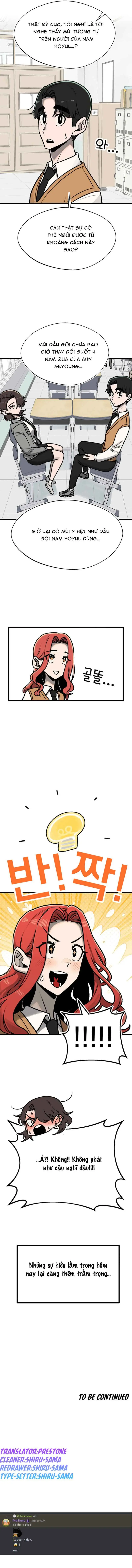 Bạn Cùng Lớp Có Ánh Mắt Dữ Dằn [Chap 7-10] — trang 13