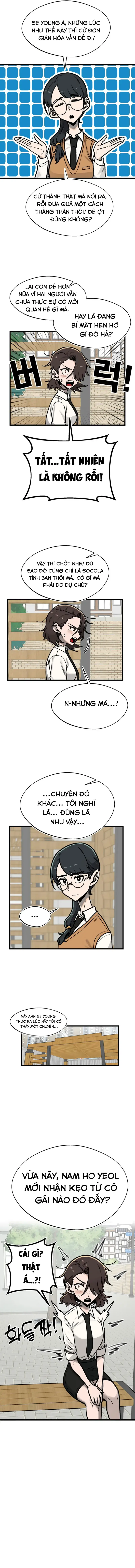 Bạn Cùng Lớp Có Ánh Mắt Dữ Dằn - Chương 8 - Trang 11