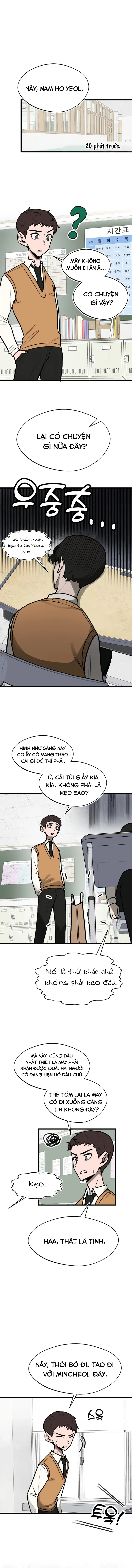 Bạn Cùng Lớp Có Ánh Mắt Dữ Dằn - Chương 8 - Trang 7