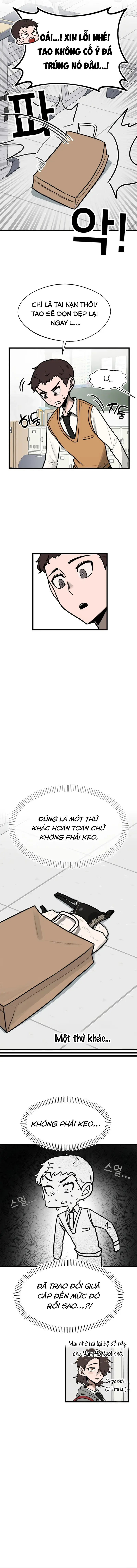 Bạn Cùng Lớp Có Ánh Mắt Dữ Dằn - Chương 8 - Trang 8