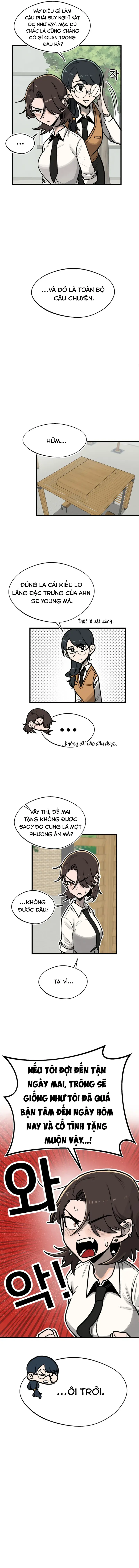 Bạn Cùng Lớp Có Ánh Mắt Dữ Dằn - Chương 8 - Trang 10