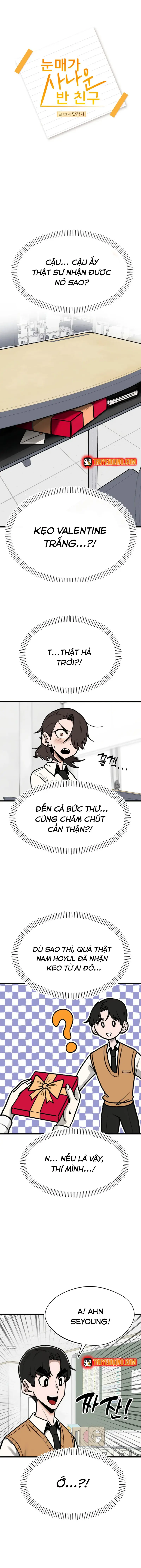 Bạn Cùng Lớp Có Ánh Mắt Dữ Dằn - Chương 9 - Trang 3