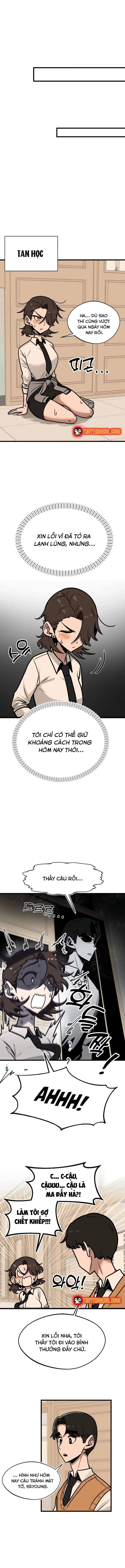 Bạn Cùng Lớp Có Ánh Mắt Dữ Dằn - Chương 9 - Trang 7