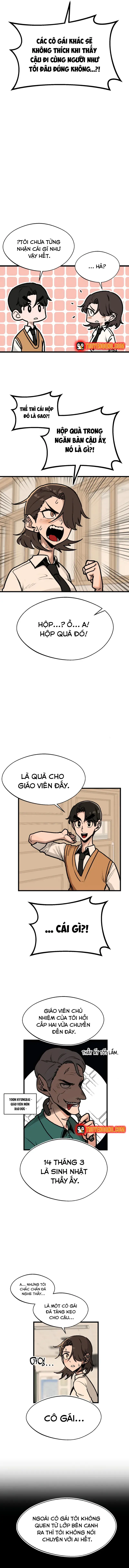 Bạn Cùng Lớp Có Ánh Mắt Dữ Dằn - Chương 9 - Trang 9
