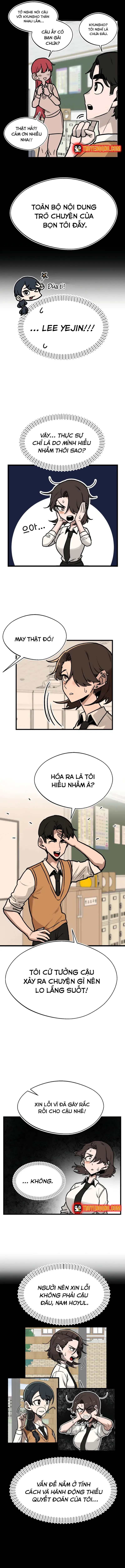Bạn Cùng Lớp Có Ánh Mắt Dữ Dằn - Chương 9 - Trang 10