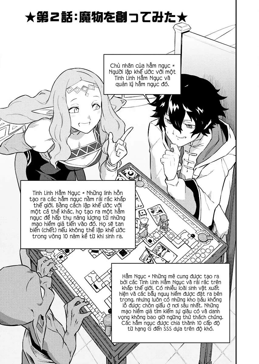 Tsuihou Sareta Renkinjutsushisan, Saikyou No Danjon O Tsukurimasen Ka? Chap 2 - Next Chap 1.2
