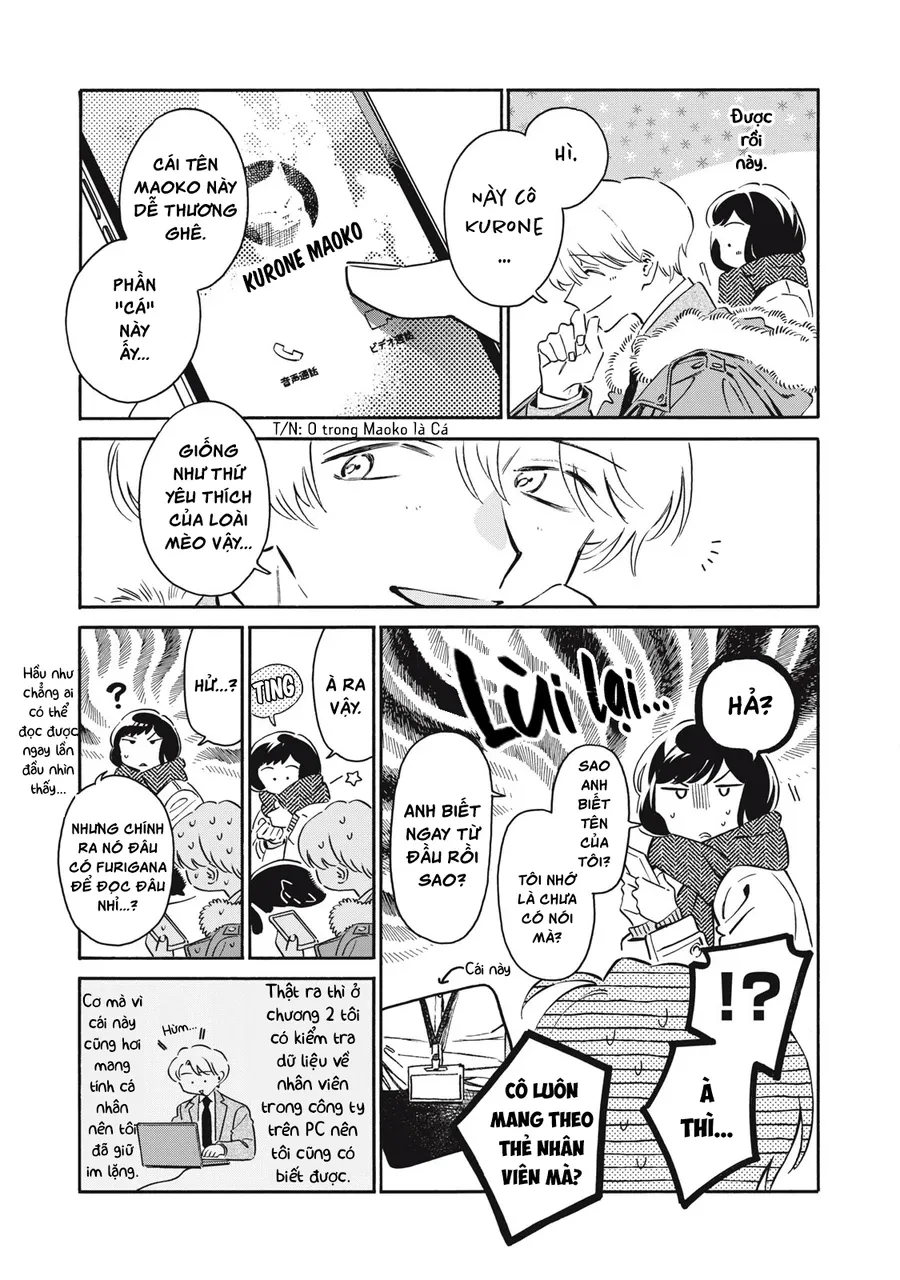 Kurone-San Wa Nyaa To Nakanai Chap 6 - Next Chap 5