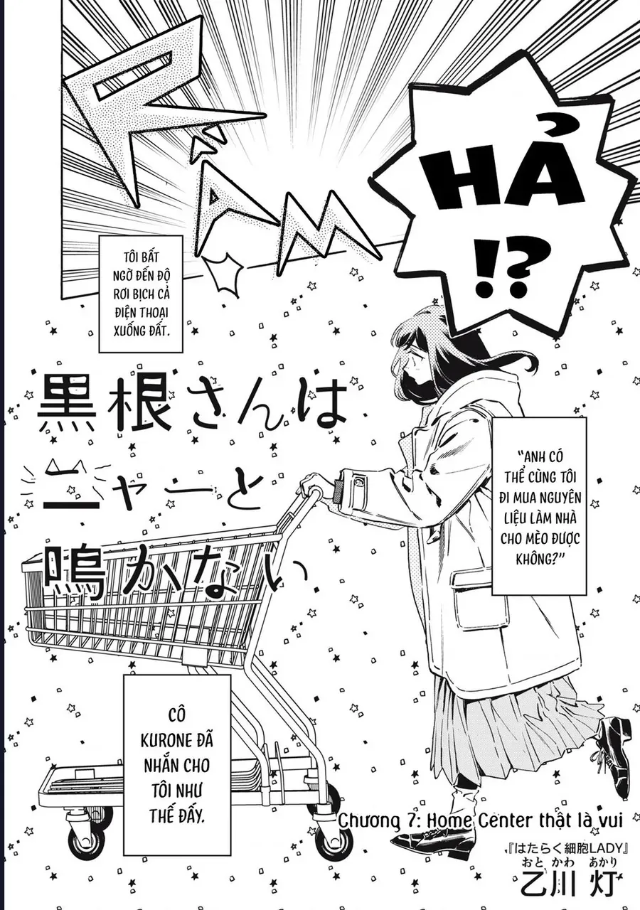 Kurone-San Wa Nyaa To Nakanai Chap 7 - Next Chap 6