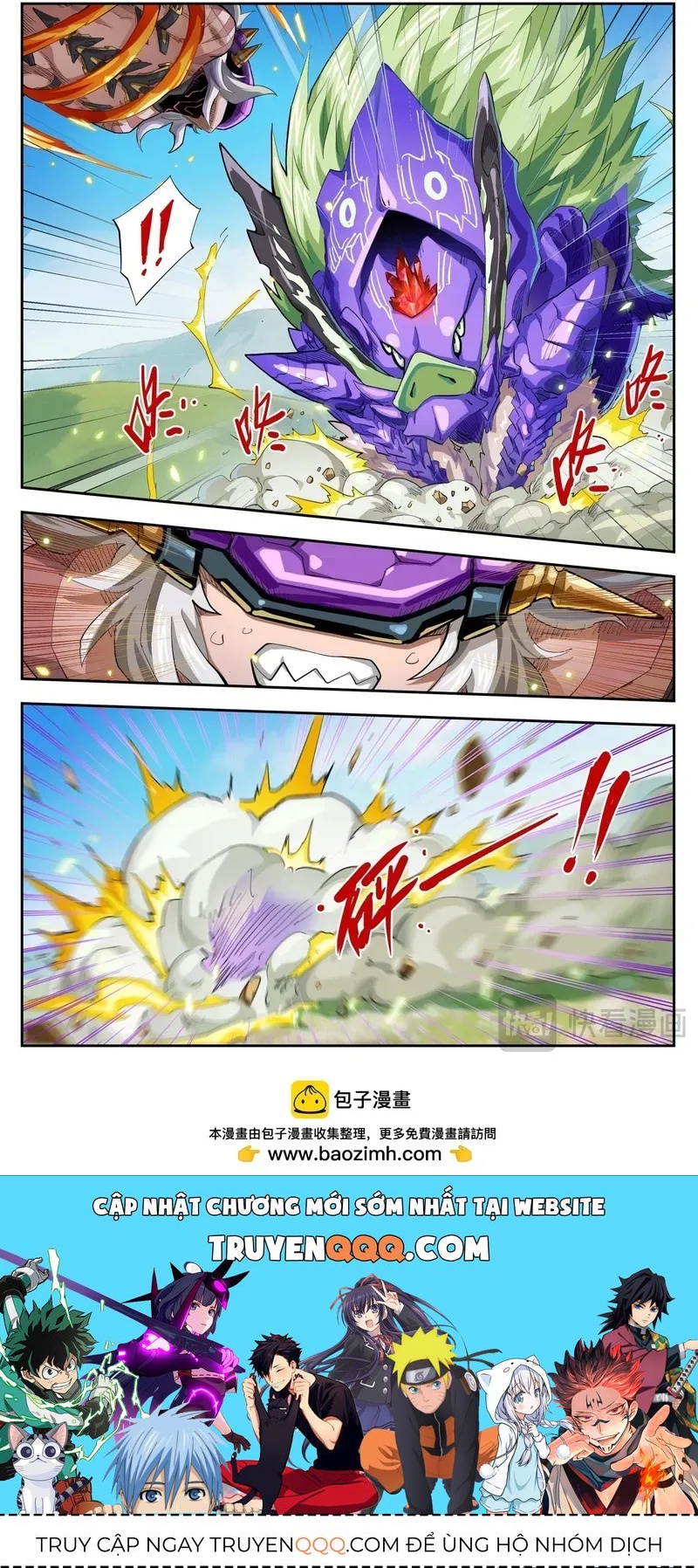Anh Hùng Quyết Đấu Phá Không Chap 114 - Next Chap 113